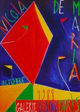 Nicola De Maria: Galleria Lelong, 1988
