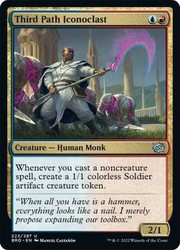 Third Path Iconoclast 223/416 The Brothers' War Foil