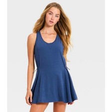 JoyLab Blue Athletic Dress Small