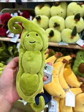 Jellycat Vivacious Pea-Limited Plush Doll Tags+Dust Bag Christmas Party Gift