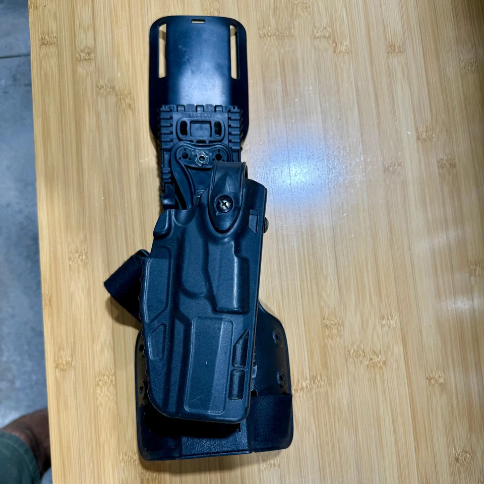 Safariland Drop Leg 皮套 Sig P320 右手 ALS 快速释放战术黑色 — 第 2/4 张图片