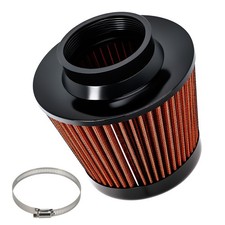 High Flow Air Filter Cone Universal 3in Inlet 157mm Height Performance