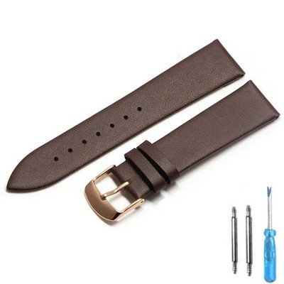 Uhrband schwarz passend für skagen zum Befestigen mit Schraube 16 18 20 22 24mm