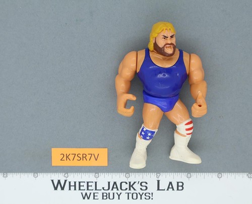 Hacksaw Jim Duggan WWF WWE Hasbro Wrestling 1993 V...