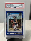 2024 Rated Rookie Caleb Williams #327 Optic Preview Blue Scope PSA 10 GEM MT