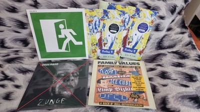 Feeling Korn Vinyl Grün Blau Yellow Family Values 98 Hea Lindemann Rammstein OVP