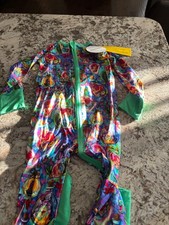 Showstoppers Disney Little Mermaid Bamboo 2t Zipper Romper
