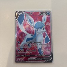 Glaceon V (Full Art) 174/203 SWSH07: Evolving Skies Holo on eBay