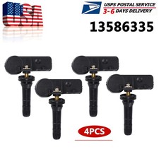 Set Of 4 Oem 13586335 Tpms Tire Pressure Monitoring Sensors For Gm Chevy Gmc