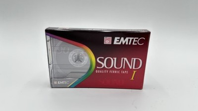   EMTEC Sound 1   MC 90 Min   Ferric   Audiokassette   NEU & OVP   Rohling