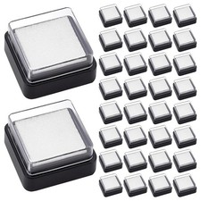 30 sztuk pustych poduszek do stempli bez atramentu, poduszka do stempli z odciskiem palcówsc8512