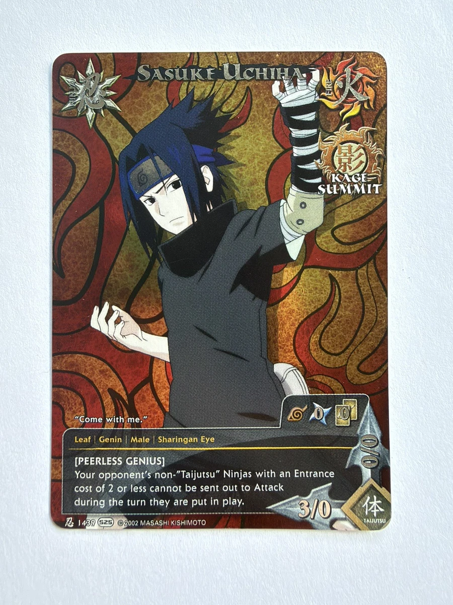 Preços baixos em Naruto SASUKE em Cartões Individuais de jogo de