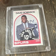 1989-90 NBA Hoops David Robinson San Antonio Spurs Rookie #138 Basketball Card