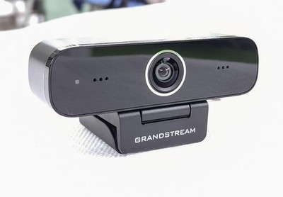 Grandstream Webcam 1080p FHD Plug & Play 2 Microphone Noise Cancelling USB 2.0