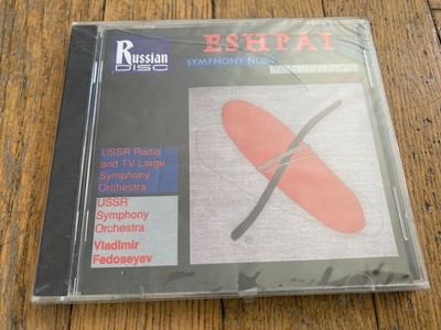 Eshpai: Symphonies 4 & 5 USSR Symphony Orchestra / Fedoseyev (CD, 1994) NEW