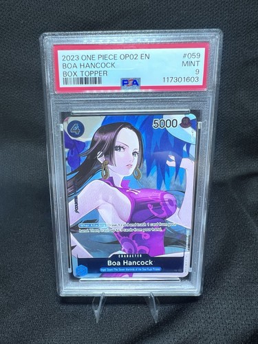Boa Hancock (Box Topper) graded PSA 9 for sale on eBay