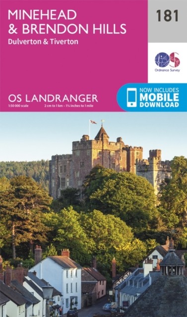 Minehead & Brendon Hills, Dulverton & Tiverton by Ordnance Survey NEW - Image 4