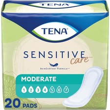 Incontinence Pads for Women Bladder Control Protection Moderate Absorbency 20