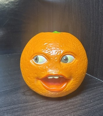 Annoying Orange Talking Kitchen Crew Whoa Orange PVC Figure Sound Needs Battery
