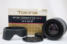 [Original Box ] Tokina AF Aspherical 24-200mm F3.5-5.6 With Hood and Front/Rear
