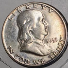 1951 D Franklin Half Dollar 50C Business Strike .900 Silver