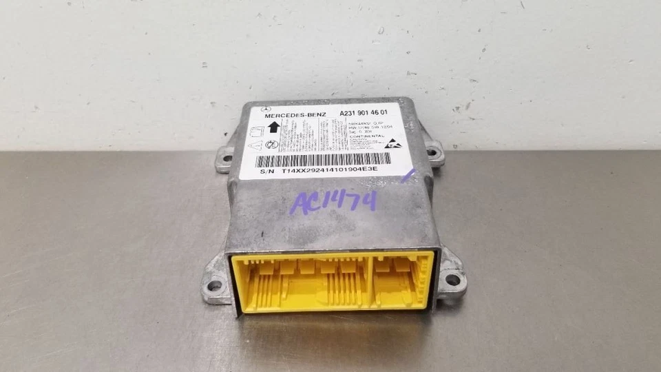 15 MÓDULO DE CONTROL MERCEDES BENZ SL550 R231 SRS 2319014601 Foto 2 de 4