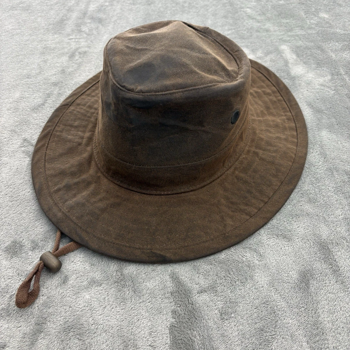 ORVIS Brown Wool Hat Sz. M/L OrvisOilclothHatSage.jpg?crop=  main image 2