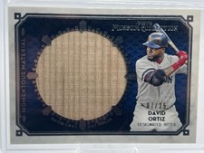 2014 Topps Museum Collection - Jumbo Lumber Relics David Ortiz #MMJL-DOR /25 A54