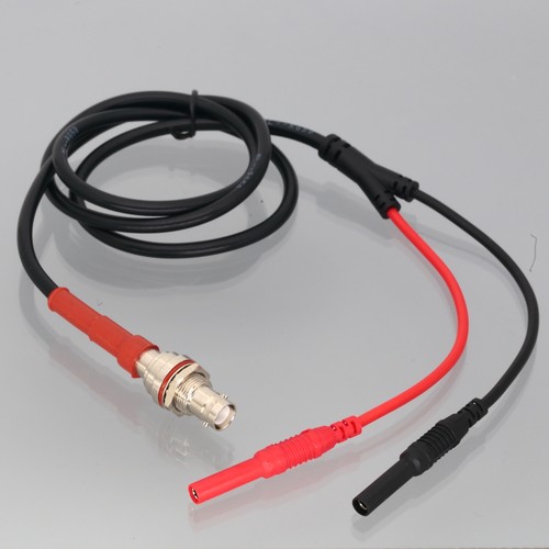 Safe High Voltage 5KV SHV Female to 4mm Banana Female Shrouded RG58 Cable 2~6FT - Picture 1 of 6