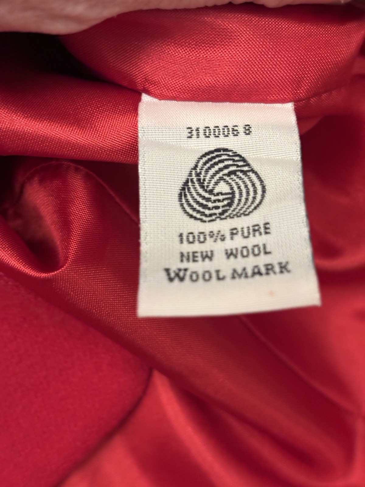 Pendleton Vintage Wool Blazer Jacket Red Petite W… - image 9