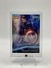 2025 Topps Marvel Studios Chrome - CAPTAIN AMERICA - CHRIS EVANS - Base Auto