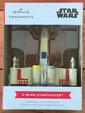 2025 Hallmark Disney Star Wars X-Wing Starfighter Christmas Holiday Ornament NIB