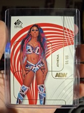 /99 Athena 2025 Upper Deck AEW SP Signature Edition Athena #59 Red Parallel /99