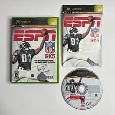 ESPN NFL 2K5 Video Game (Microsoft Original XBOX) Complete With Manual Tested