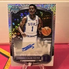 2025-26 Topps Bowman Chrome Basketball Caleb Foster Auto 1st Duke 🔥🔥
