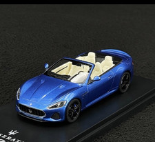 MASERATI GranCabrio bleu 2019 TRUESCALEMODEL 1/43