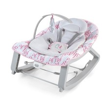 Ingenuity Keep Cozy 3-in-1 Baby Bouncer  Rocker - Lily Pink 