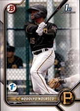 Rodolfo Nolasco 2022 Bowman 1st Edition 1st #BPPF-69 Pittsburgh Pirates