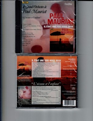 PAUL MAURIAT -IL ETAIT UNE FOIS NOUS DEUX/L'OISEAU ET L'ENFANT (CD) NEW*24 TRKS*