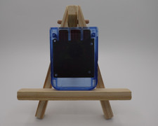 PlayStation one memory card Interact 1 Mb 15 Blocks Translucent Blue.
