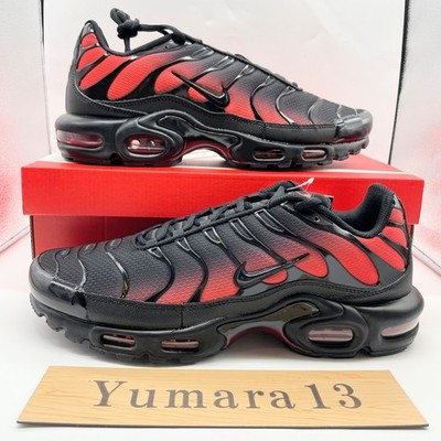 Nike Air Max Plus Bred Black Noble Red DM0032-021 Men's Size | eBay