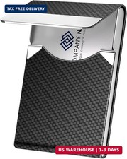 Business Card Holder, Metal Slim Business Card Case, Pocket Card Holder for Wome