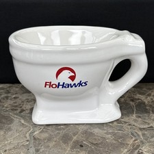 Large Chunky Ceramic Toilet Shaped Coffee Tea Mug Planter Novelty Made In USA