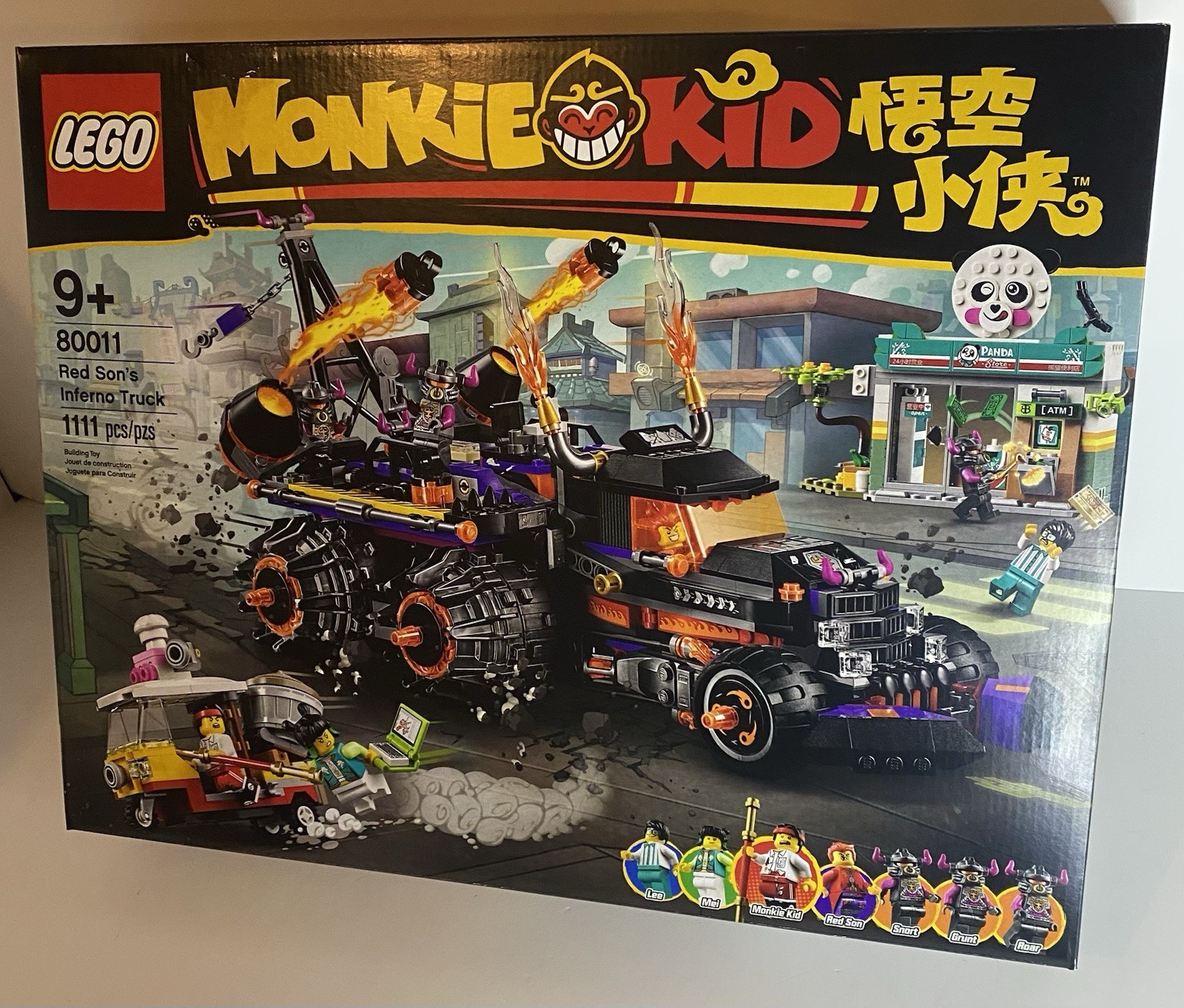 LEGO MONKIE KID 80011 Red Son's Inferno Truck NISB Sealed excellent condition