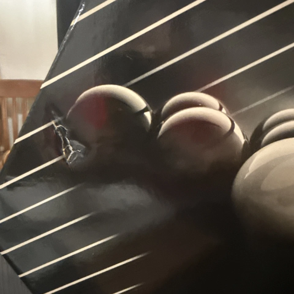 Juego de estrategia de mármol abulón de colección. Caja dañada ver foto. Juego completo. Foto 2 de 4