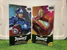 NEW Marvel Rivals Gamerverse 2 Pk Collector Puzzles Iron Man - Captain America
