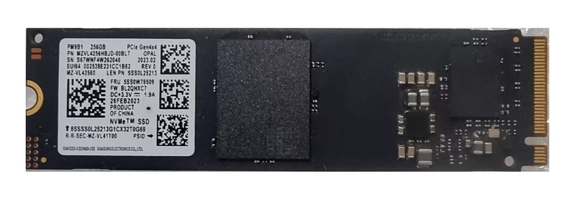 Samsung PM991 4th Gen 256GB High Performance M.2 NVMe 2280,SSD