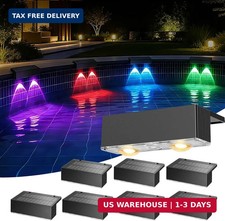 4 Pack Solar Pool Lights for above Ground Pools, Swimming Inground Pool LED Ligh