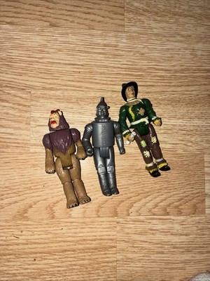 Wizard Of Oz Action Figures MGM Turner 3.75'' Vintage 3 Lot 
