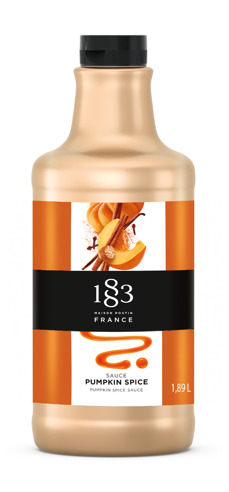 Maison Routin 1883 Pumpkin Spice Soße 1,89 L Kürbis Pumpkin Spice Sauce